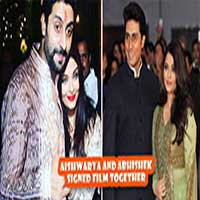 Aishwarya And Abhishek Signed Film Together