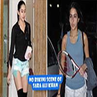 No Bikini Scene Of Sara Ali Khan