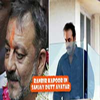 Ranbir Kapoor In Sanjay Dutt Avatar