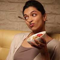 Deepika Padukone Steals Food