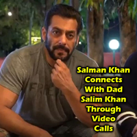 Salman Khan Connects With Dad Salim Khan Through Video Calls