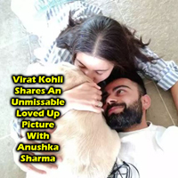 Virat Kohli Shares An Unmissable Loved Up Picture With Anushka Sharma