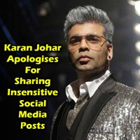 Karan Johar Apologises For Sharing Insensitive Social Media Posts