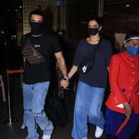 Deepika And Ranveer Returns To Mumbai After Visiting Their Parents