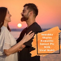 Anushka Sharma Shares Romantic Sunset Pic With Virat Kohli