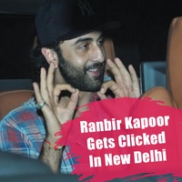 Ranbir Kapoor Gets Clicked In New Delhi