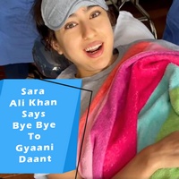 Sara Ali Khan Says Bye Bye To Gyaani Daant