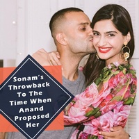 Sonam Kapoors Throwback To The Time When Anand Proposed To Her