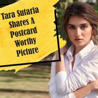 Tara Sutaria Shares A Postcard Worthy Picture