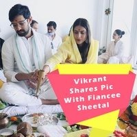 Vikrant Massey Shares Pic With Fiancee Sheetal Thakur